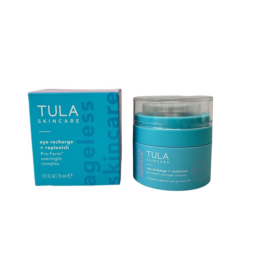 TULA Skincare Eye Recharge + Replenish Pro Form Overnight Complex 0.5 fl oz